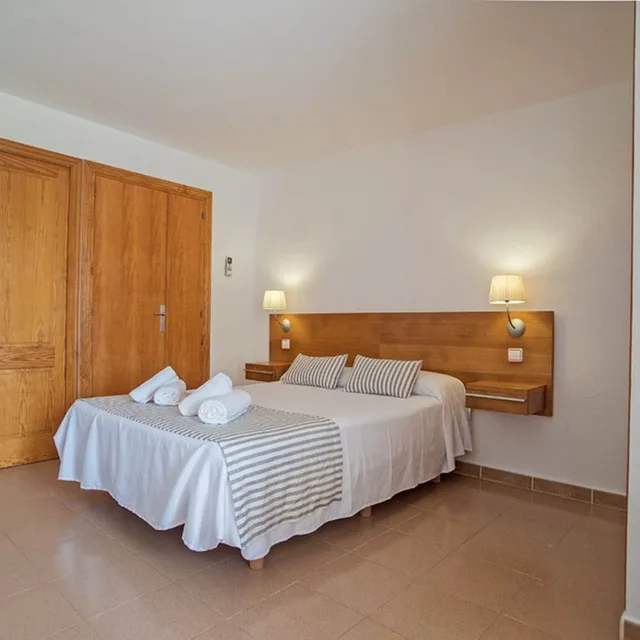 استوديو بسريرين منفصلين، Bungalows Es Pins 1/6