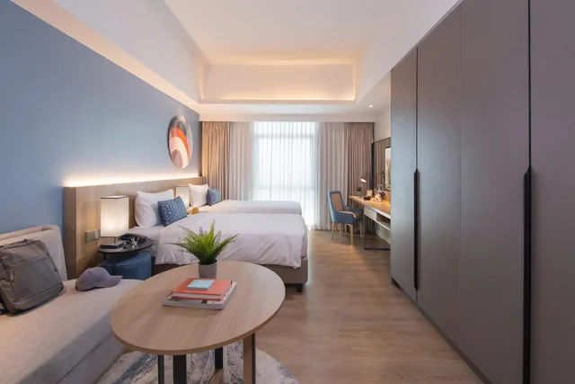 استوديو ديلوكس بسرير كوين، Citadines Roces Quezon City 4/6