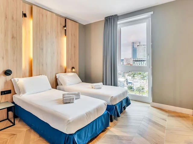 غرفة سوبيريور بسريرين منفصلين، B&B Hotel Milano Aosta 6/10