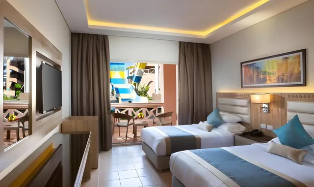 غرفة ديلوكس بسرير فردي، Pickalbatros Aqua Park Resort - Hurghada 1/1