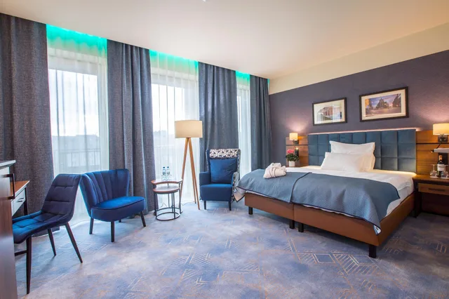 غرفة ديلوكس بسرير مزدوج أو سريرين منفصلين، Hotel Diament Plaza Katowice 1/10