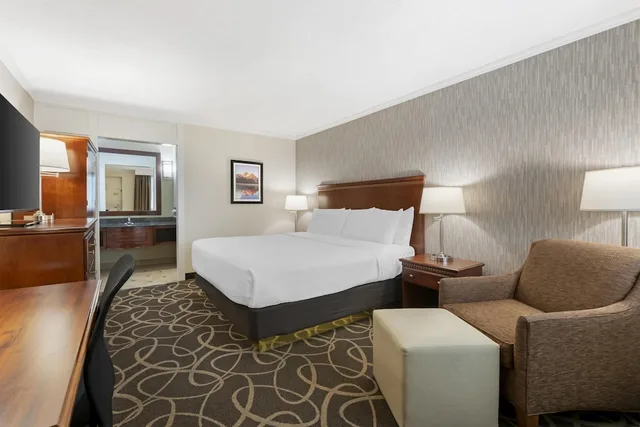 غرفة قياسية بسرير كينج بإطلالة على الفناء، Best Western Plus Burley Inn & Convention Center 7/10