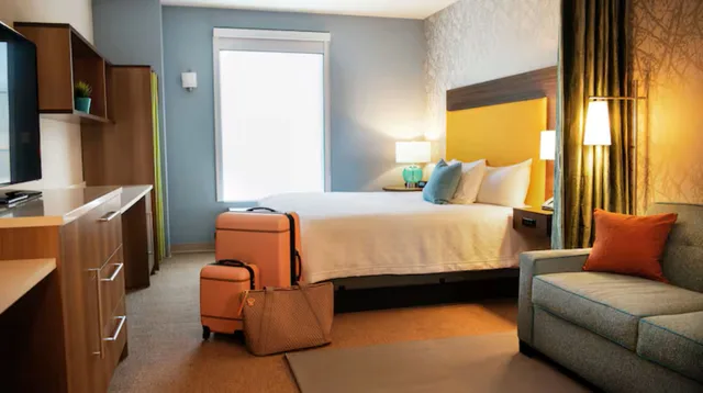 جناح استوديو بسريرين كوين، Home2 Suites by Hilton Newberry 1/1