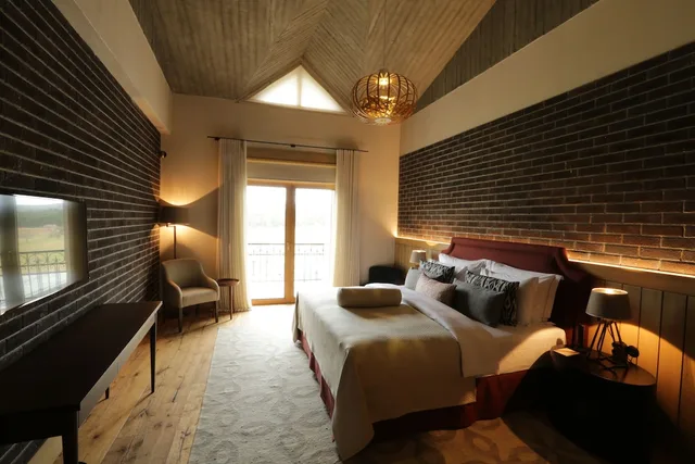 غرفة ديلوكس بسريرين منفصلين بشرفة بغرفة نوم واحدة، Hotel Caeli 1/7