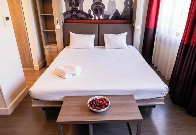 استوديو سوبيريور بسرير كوين بإطلالة على النهر، City O Appart Hotel 9/10