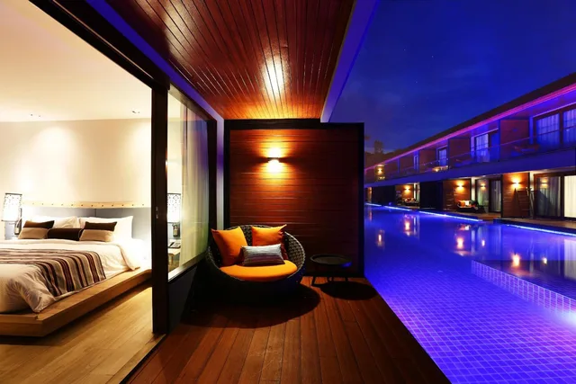Deluxe, Double Bed, Pool Access، Akira Lipe Resort 3/7