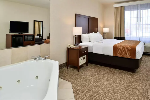 جناح بغرفة نوم واحدة بحوض جاكوزي، Comfort Inn And Suites Madison North 5/6