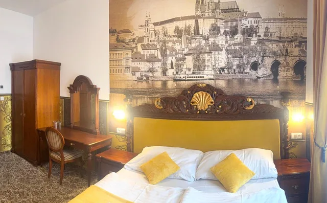 غرفة ديلوكس بسرير مزدوج، Hotel Liliova Prague Old Town 7/10