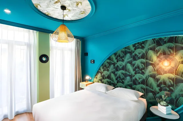 غرفة بسرير كوين وسرير فردي، Villa Bougainville by Happy Culture 1/2