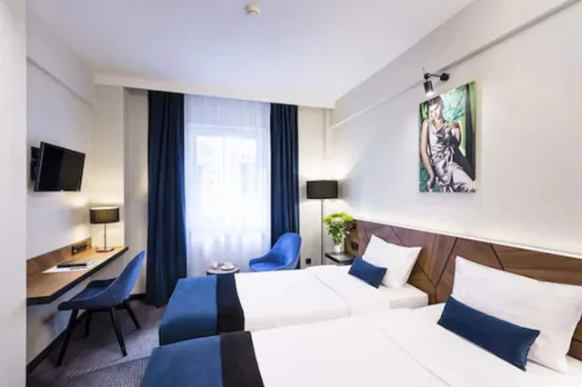 غرفة بريميوم بسرير مزدوج أو سريرين منفصلين، Ascot Premium Hotel 2/10