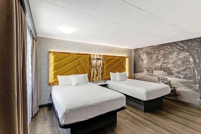 جناح بسريرين كينج بإطلالة على الجبل بحوض جاكوزي، The Wander Hotel, a Ramada by Wyndham 4/7