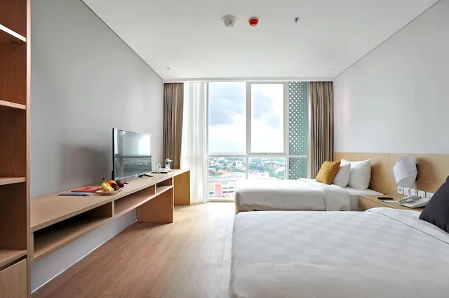 استوديو بسريرين منفصلين، Midtown Residence Surabaya 1/3