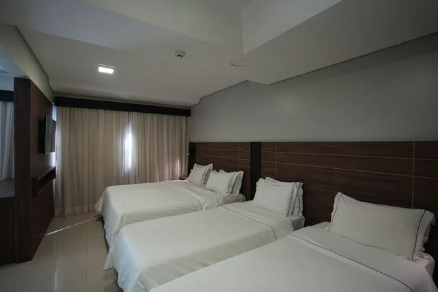 غرفة بريميوم بسرير كوين وسريرين منفصلين، Wyndham Golden Foz 7/10