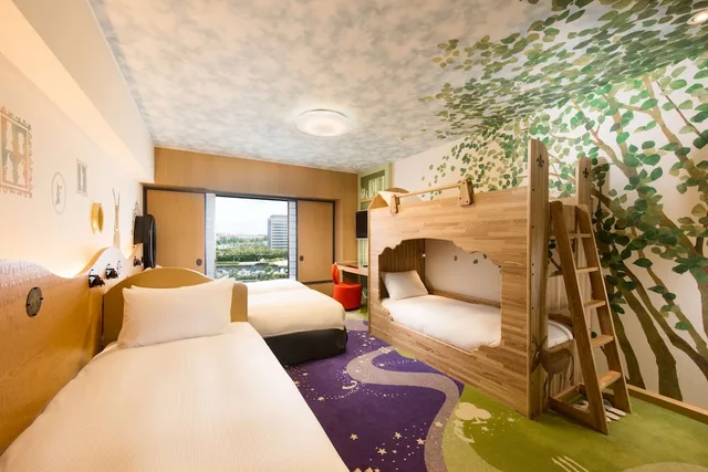 Happy Magic, Family, Bunk Bed, 3 Beds, Park View، Hilton Tokyo Bay 6/9