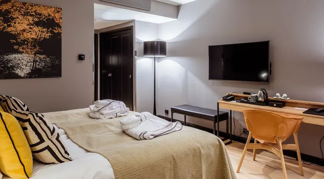 غرفة ديلوكس مزدوجة، Clarion Hotel Aviapolis 7/10