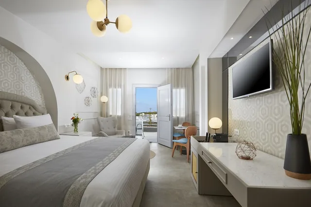 غرفة سوبيريور بسرير مزدوج بإطلالة على المسبح بشرفة، De Sol Hotel and Spa 1/10