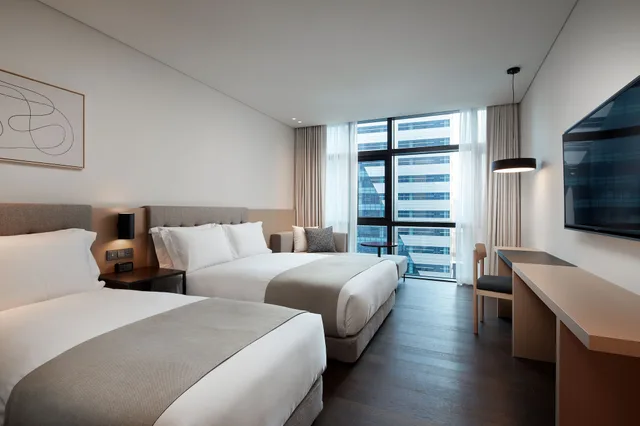 غرفة عائلية بسرير مزدوج وسرير فردي، Shilla Stay Seobusan 2/6
