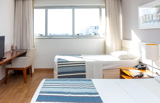 غرفة بسريرين منفصلين، Salvador Business Flat 4/7