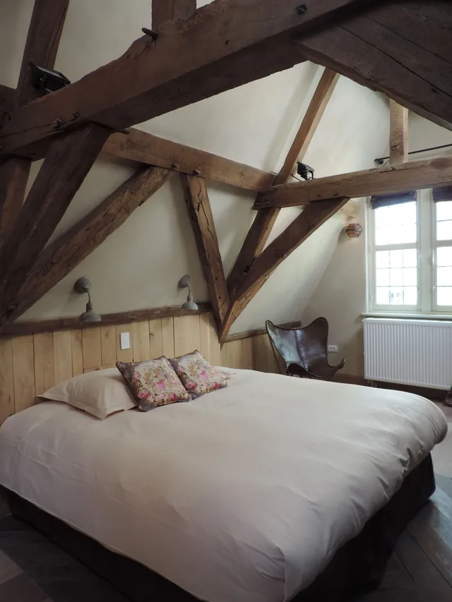غرفة سوبيريور بسرير كينج بإطلالة على المدينة، B And B Saint Sauveur Bruges 1/3