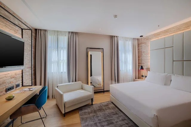 غرفة بريميوم بسريرين منفصلين بشرفة، Nh Collection Venezia Murano Villa 2/6