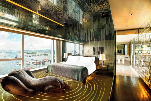 جناح بإطلالة، W Hong Kong Hotel 1/1