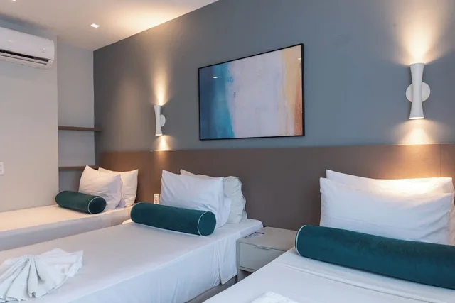 غرفة كومفورت ثلاثية بثلاثة أسرّة، Hotel Agua De Coco 2/10