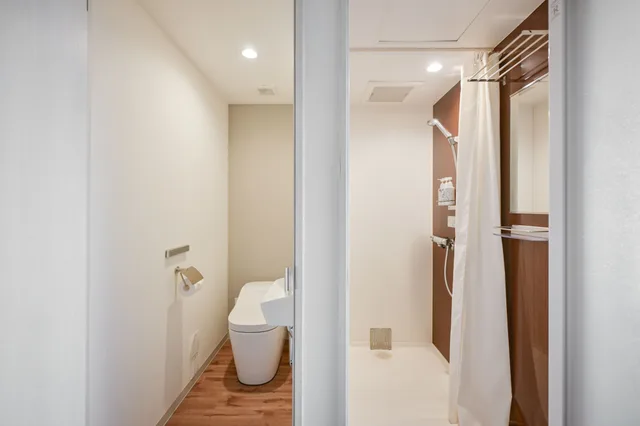 غرفة عائلية بسريرين منفصلين وفرشتي فوتون مع أريكة، Other Space Asakusa 1/1