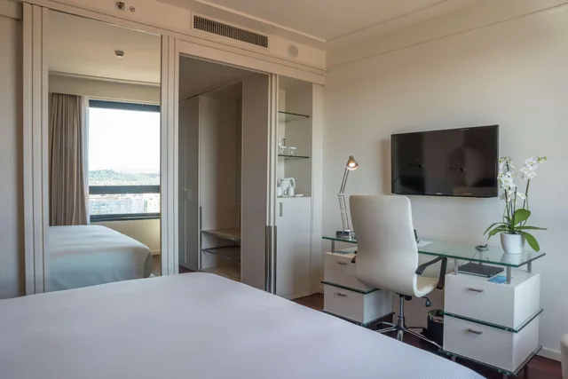 غرفة بسرير كينج، DoubleTree by Hilton Florence Metropole 3/16