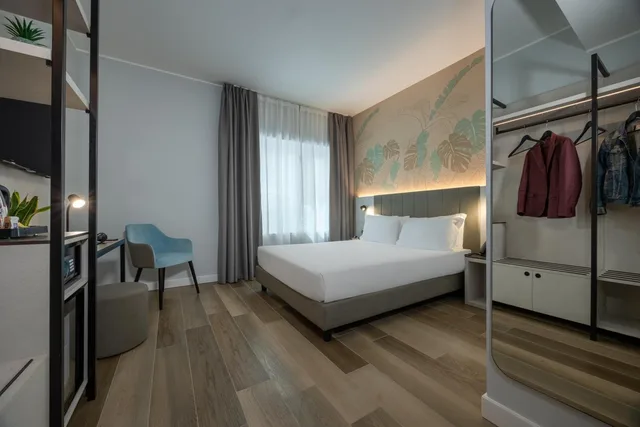 غرفة قياسية بسرير كوين، iH Hotels Milano Centrale 5/10