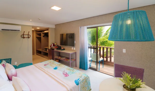 غرفة فاخرة بسرير كينج، Solar Porto De Galinhas 3/4