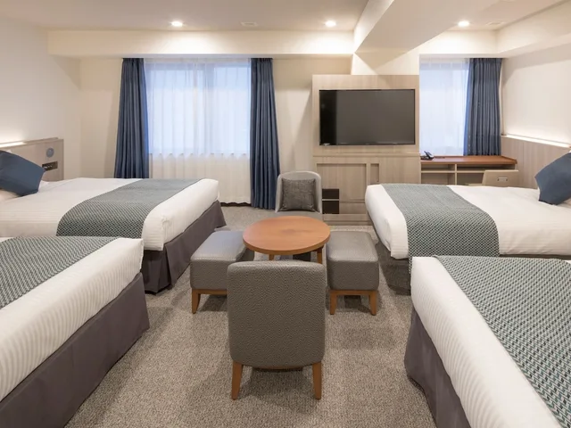 Deluxe, Sofa, Hotel Mystays Midosuji Honmachi 5/6