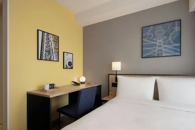 غرفة بسرير مزدوج بإطلالة على المدينة، Hotel Bloemen North-Hanazono 1/4