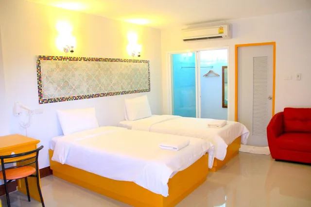 غرفة ديلوكس بسرير مزدوج، The Cottage Lampang 4/10