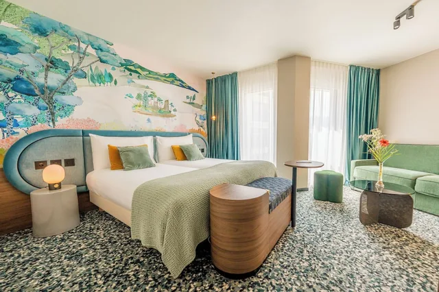 جناح جونيور بسرير كينج مع أريكة، Hotel D Bulle 3/10