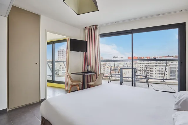 استوديو سوبيريور بشرفة، Appart hotel Odalys City Marseille Centre Parc Chanot Velodrome 1/8