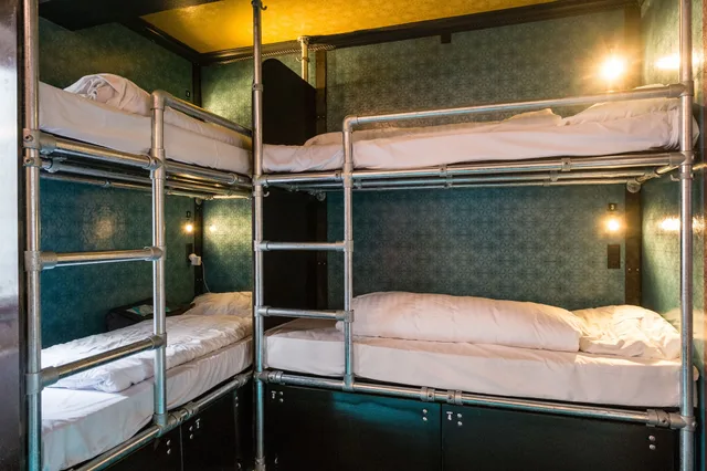 سكن مشترك مختلط بثمانية أسرّة وأسرّة بطابقين بحمام مشترك، Copenhagen Downtown Hostel 2/8
