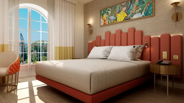غرفة كلاسيكية بسرير مزدوج أو سريرين منفصلين، Hard Rock Hotel Marbella 3/6