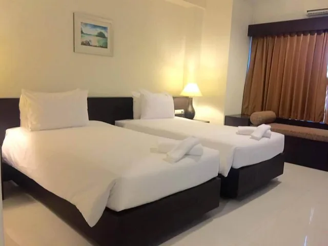 غرفة سوبيريور بسريرين منفصلين، The White Pearl Hotel 1/2