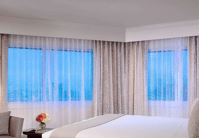 Suite, City View, Sofa, Royal Sonesta Houston Galleria 3/4
