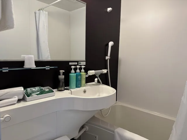 غرفة بسريرين منفصلين، Hotel Route Inn Ginan Kokudo 21 Gou 3/3