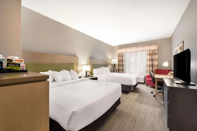 غرفة بسريرين كوين، Country Inn Suites By Radisson Freeport Il 3/4