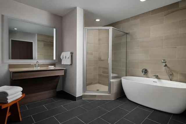 جناح رئاسي بسرير كينج بشرفة بغرفة نوم واحدة، Courtyard By Marriott Dallas Dfw Airport North Grapevine 3/5