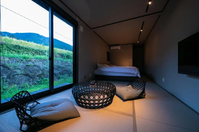 Japanese Western, Deluxe, Outdoor Bath، Yufuin Kaze no Mori 1/2