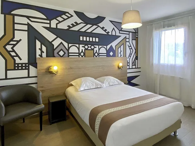 شقة بسريرين مزدوجين بشرفة بغرفتي نوم، Aparthotel Adagio Bâle Mulhouse Airport 1/6