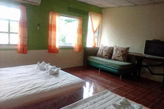 غرفة رباعية بإطلالة على الحديقة، Baan Ton Nam Resort 6/6