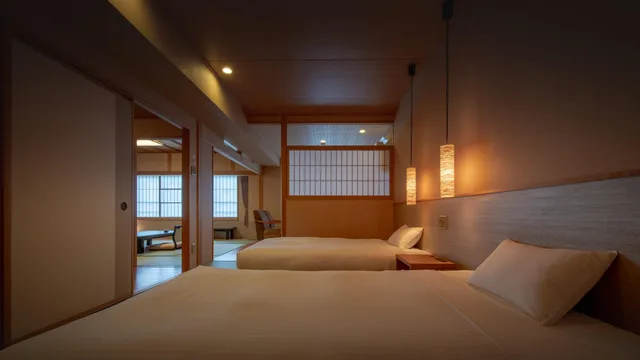 جناح ياباني ديلوكس بإطلالة على الجبل بأرضية تاتامي، Hagihime No Yu Eirakukan 1/1