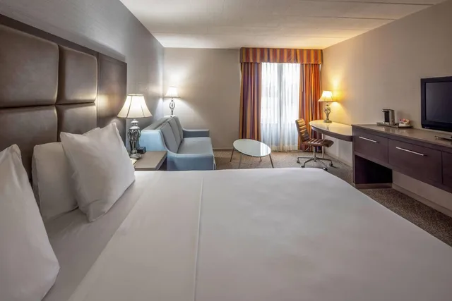 Room, King Bed, Pool Side، Radisson Hotel Hauppauge-Long Island 5/9