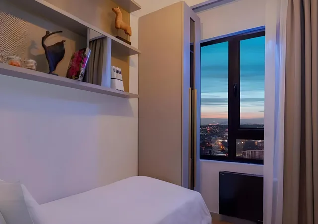 شقة جونيور بسرير مزدوج بغرفة نوم واحدة، G Tower Furnished Apartment Rentals Istanbul 1/1