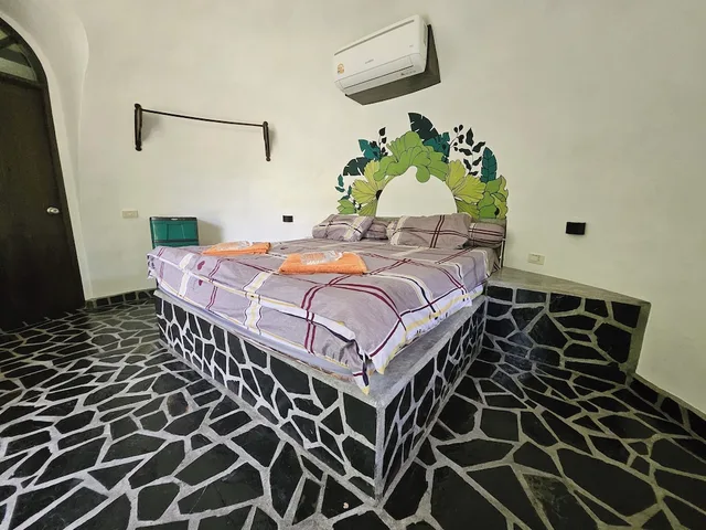 بنغل بسرير كينج بإطلالة على الحديقة بغرفة نوم واحدة، Flower Power Village 1/1