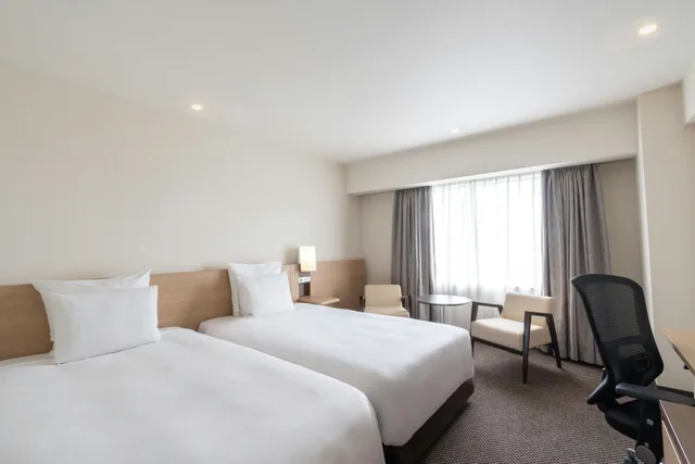 غرفة قياسية بسريرين منفصلين، Ana Crowne Plaza Hotel Hiroshima 5/7